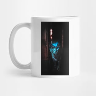 Butterfly Cat Mug